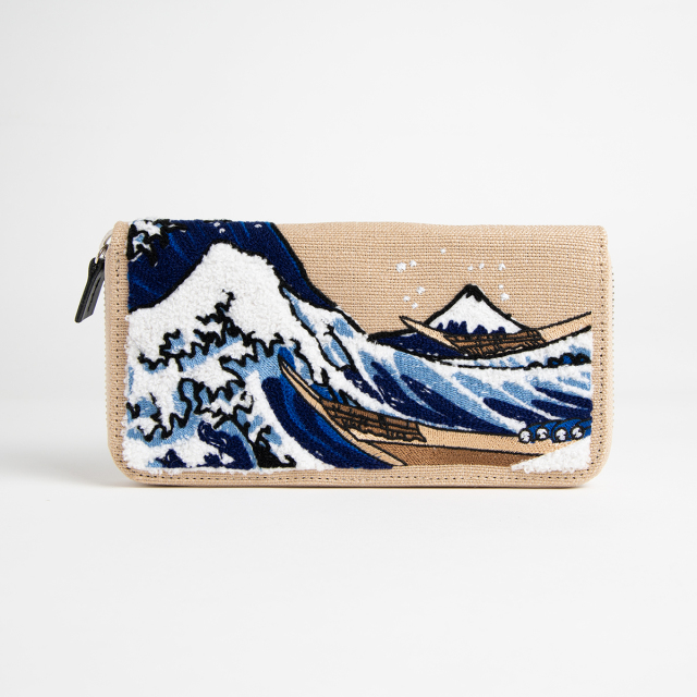 KY79-800／長財布／神奈川沖浪裏